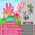 thumbnail image 4 of Bloques de construcción magnéticos Magnetopia, 100 unidades, Castle Princess, 4 of 6