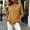 Yellow, variant on Women's Solid Short Sleeve Linen Blouse Button Neckline Shirt Summer Casual Top