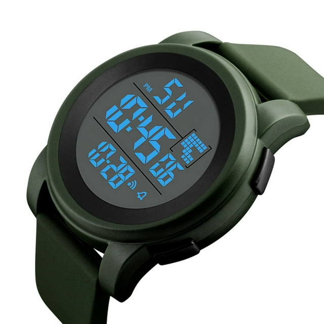 Luxury Men Analog Digital Military Sport LED Waterproof Wrist Watch