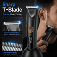 thumbnail image 4 of Professional Hair Trimmer for Men - Wet/Dry Hair Clippers for Hair Cutting, Electric Beard Shaver with USB-C Charging, Cutting Grooming Kit, 4 of 7