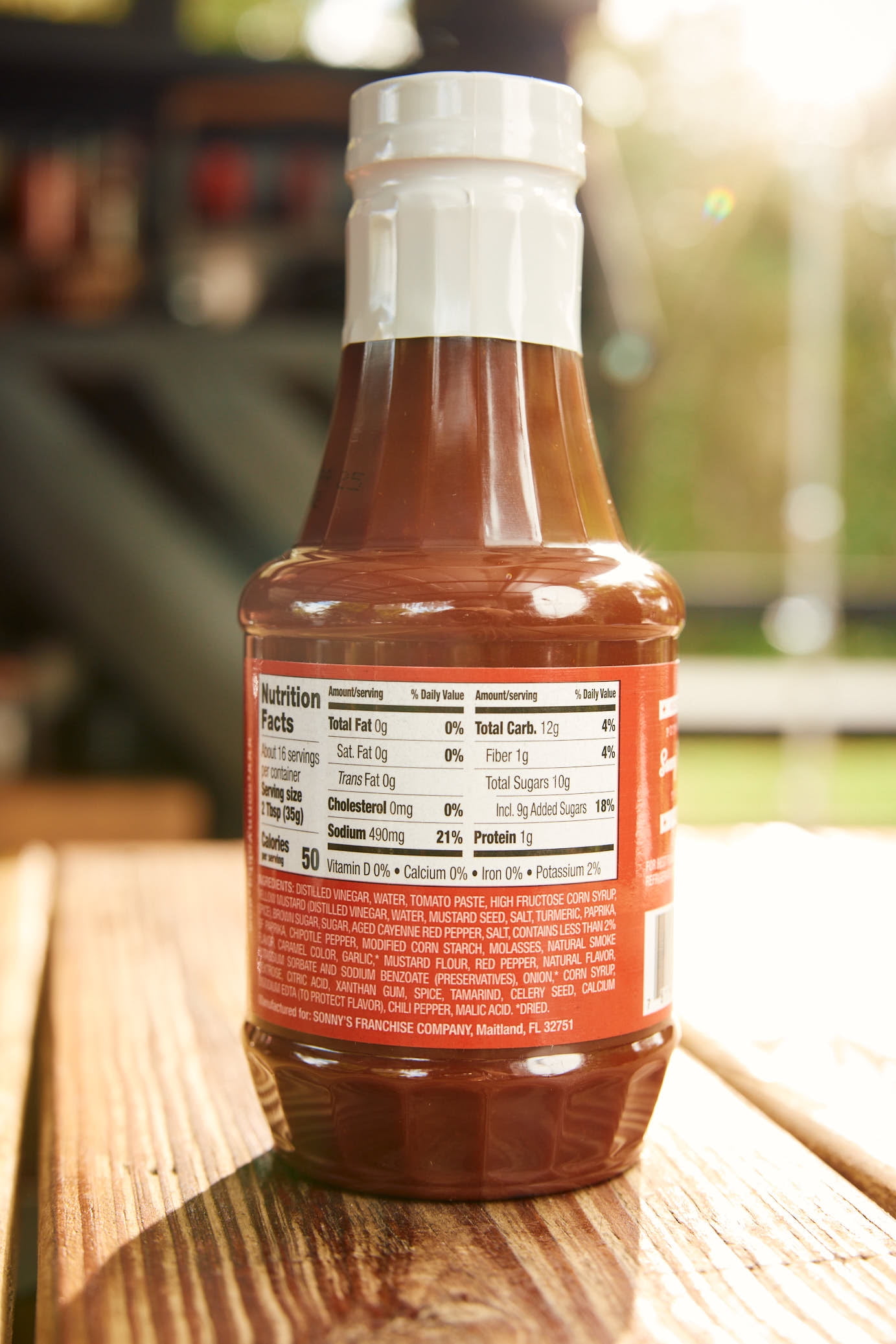 (4 pack) Sonny’s BBQ Smokin’ BBQ Sauce, 20 oz Bottle - Barbecue Sauce for Grilling, Dipping, and Marinades