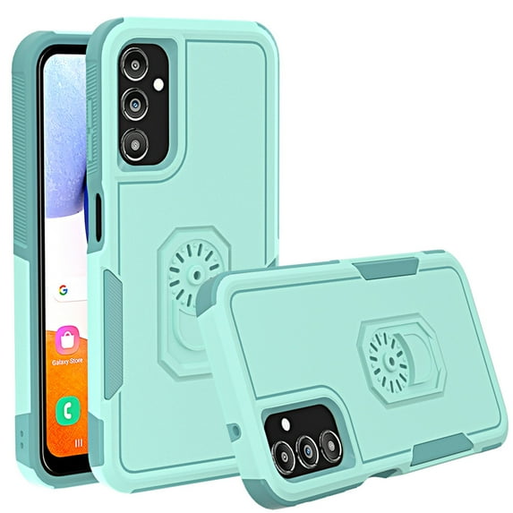 Aggxpf Samsung Galaxy A14 5G Case, Dual Layer Rugged Protective Phone Cover, Heavy Duty Drop Protection Case for Galaxy A14 5G, Green