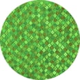 thumbnail image 1 of Ahgly Company Indoor Round Southwestern Green Country Area Rugs, 3' Round, 1 of 1