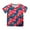 Hot Pink, variant on Akiihool 4th of July Shirts for Girls' 4th of July T-Shirt Patriotic Red White Blue Star Print Short Sleeve Tee (Hot Pink,8-9 Years)