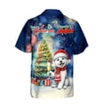 thumbnail image 2 of Merry Christmas and Happy New Year Santa Bichon Frise Holiday Xmas Winter 2025 Hawaiian Shirt Breathable Summer Unisex Merch Bichons Dog Lovers Gifts Idea - 00024, 2 of 6