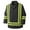 Black, variant on Pioneer Hi Vis Heavy Duty Quilted Cotton Duck Safety Jacket - Reflective Tape - Navy
