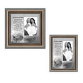 thumbnail image 6 of Picture Frame Set, 2 Piece Customizable Gallery Multi pack, 1-5x7, 1-8x8, for Tabletop or Wall Display, 6 of 6