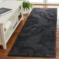 thumbnail image 2 of SAFAVIEH Jardin Salome Leaves Runner Rug, Black, 2'3" x 8', 2 of 11