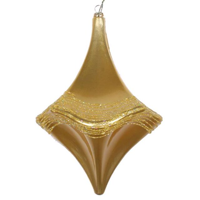 Vickerman MT194008D Ornement Golden Candy Glitter Drop 8 Po.