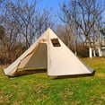 thumbnail image 4 of yurt tent teepee tent for adults luxury tents for camping Great Pyramid Tent, 4 of 8