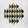 thumbnail image 2 of McCavitt, Naomi 26x26 Gold Ornate Wood Framed with Double Matting Museum Art Print Titled - Gilt Geometry IV, 2 of 4