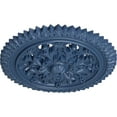 thumbnail image 3 of Ekena Millwork 21 5/8"OD x 2 1/2"P York Ceiling Medallion (Fits Canopies up to 3 5/8"), Hand-Painted Americana, 3 of 6