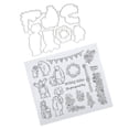 thumbnail image 2 of Transparent Seal Making, TPR  Paper Craft Supplies Rectangle Seal  For Greeting Cards For Making Hand-made Gifts, 2 of 8