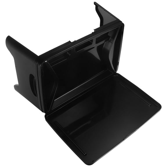 FOMIYES Bed Desk for Laptop Lap Computer Desk Black Plastic 1Pack