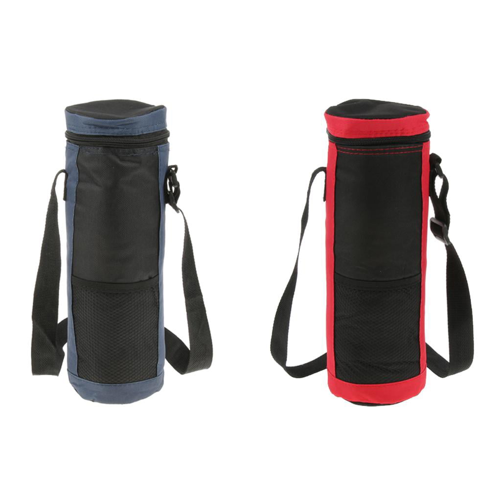 PICNIC DRINKS CARRIER WINE COOLER INSULATED BOTTLE COOL BAG WITH STRAP 