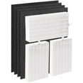 thumbnail image 1 of ZMLEVE HPA300 True HEPA Filter R Compatible for ZMLEVE Air Purifier HPA304, HPA5300, HPA8350, HPA300VP, 3 HEPA Filters + 4 Activated Carbon Pre-Cut Replacement Filters, 1 of 6