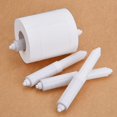 thumbnail image 4 of Woeilo 2 Pcs Support de Papier Toilette Rouleau de Remplacement Plastique à Ressort (Blanc), 4 of 5