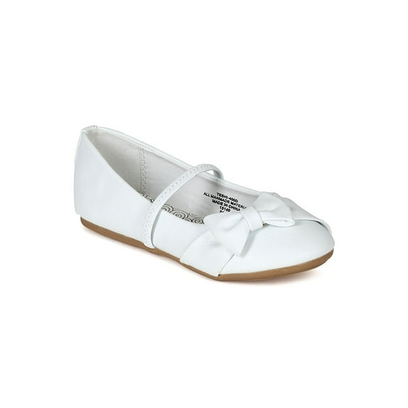 New Girl Little Angel Teshi-400D Mary Jane Bow Decor Ballet Loafer Flat