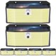 thumbnail image 1 of Luces solares para exteriores APILAB 418 LED, paquete de 6 unidades, IP65, impermeables, 1 of 6