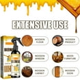 thumbnail image 3 of Wood Beeswax Polishing Spray, Natural Beeswax Spray, Natural Micro-Molecularized Beeswax Spray, 2024 Upgrade Beeswax Spray Furniture Polish, Beeswax Spray Cleaner,for Furniture, Floor, Tables, 3 of 8