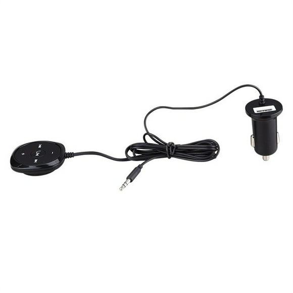 Riwesomey Receptor de Audio para coche, adaptador compatible con Bluetooth, retroiluminación portátil, accesorio para reproductor de música de Paneles de instrumentos para automóviles Riwesomey VI015856-01B