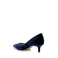 thumbnail image 3 of Jewel Badgley Mischka Enola Velvet Kitten Heel Pumps, 3 of 7