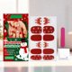 thumbnail image 4 of Puntas de uñas navideñas terminadas, uñas postizas navideñas, parches para uñas, parche para uñas, 4 of 9