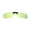 Golden, variant on Eosunjian Portable Polarized Mirrored UV400 Clip-on Lens Sunglasses for Driving Fishing