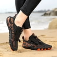 thumbnail image 2 of Men's Wide Toe Water Shoes, Quick-Dry Barefoot Aqua Sneakers for Beach, Hiking, Swimming, Fishing and Outdoor Water Sports, 2 of 9