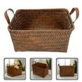 thumbnail image 4 of Imitation Rattan Woven Basket Laundry Basket Laundry Holder Laundry Storage Basket, 4 of 6