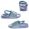 thumbnail image 5 of Disney Frozen II Girls Toddler Flip-Flops with Back Strap - Lilac, 9-10, 5 of 6