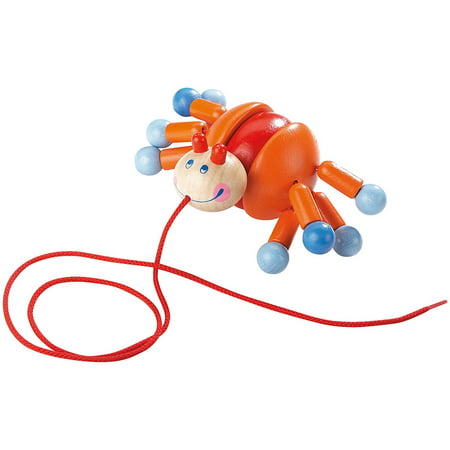 Crab Calino Classic Wooden Pulling Animal (Made in Germany), This little guy will wobble and rattle his way to any place your child wants to go! Eight little legs are.., By (Best Place For Crab Legs)