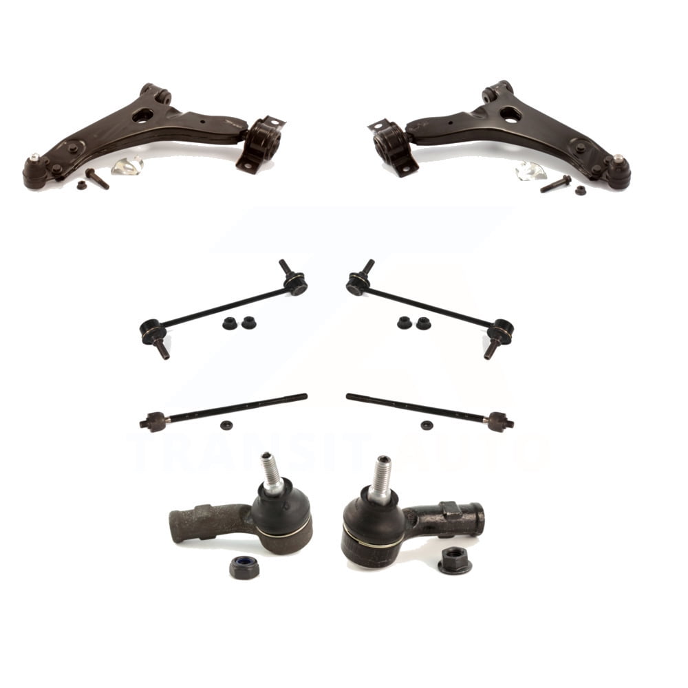 Front Suspension Control Arm And Tie Rod End Kit For Ford Focus