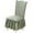Green, variant on VerPetridure Bubble plaid Stretch Dining Chair Covers Slipcovers Thick With Chair Cover Skirt