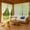 White, variant on 10 x 10 Outdoor Black Tulle Backdrop Curtains Waterproof Voile Sheer Screen Breathable Mash Netting Light Filtering Privacy Curtains for Patio Porch Yard Pergola Gazebo, 2 Panels
