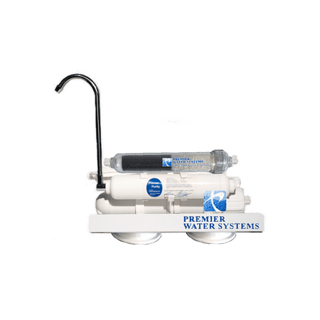 Counter top RO Reverse Osmosis Water Filter System 5 STAGE 75 GPD Alkaline Drinking (Best Home Alkaline Water Systems)