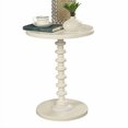 thumbnail image 5 of Mesa auxiliar Acme Acton con tapa redonda blanca, 5 of 5