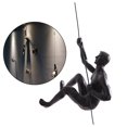 thumbnail image 4 of Esculturas red de escalada de resina retro nórdicas para hombres, barra de estatuilla creativa terminada , escultura de decoración artístic Colco  Escultura colgante de pared, 4 of 8