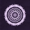 thumbnail image 1 of Ahgly Company Machine Washable Indoor Square Transitional Lavender Purple Area Rugs, 6' Square, 1 of 7