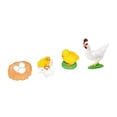 thumbnail image 4 of Juego de ciclo de crecimiento animal Montessori, juguetes de ciencia cognitiva, rompecabezas para niños de 3 a 6 años gallina 5x5cm, 4 of 9