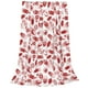 thumbnail image 2 of Balery Red Football Manta de Felpa Suave y Acogedora – Cobija de Franela Aterciopelada para Cama, Lavable y Cálida para Sofá, Mascotas, Transpirable-80"x60", 2 of 7