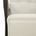thumbnail image 5 of vidaXL 5 Piece Garden Dining Set with Cushions Black Poly Rattan, 5 of 5
