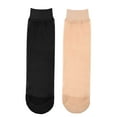 thumbnail image 3 of LAVA 20 Pairs Women Ankle High Sheer Socks Ultra Thin Breathable Silk Dress Socks Nylon Ankle Socks Black and Skin, 3 of 7