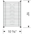 thumbnail image 3 of Blanco 236432 Diamond 2.0 Stainless Steel Floating Dish Rack, 3 of 4