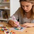 thumbnail image 4 of 2.6mm Fuse Bead Pen with Automatic Dispenser - Melty Beads for DIY Decor, Holiday Crafts, and Art Projects - Non-Slip Grip, Easy Press, Ideal for Adults and Gift Giving, 4 of 6