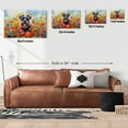 thumbnail image 5 of Welcome Spring Summer Schnauzer Portrait Flower Blue Sky Horizontal Matte Canvas Poster Miniature Schnauzer Dog Lover Wall Art Home Decor - 12001, 5 of 5