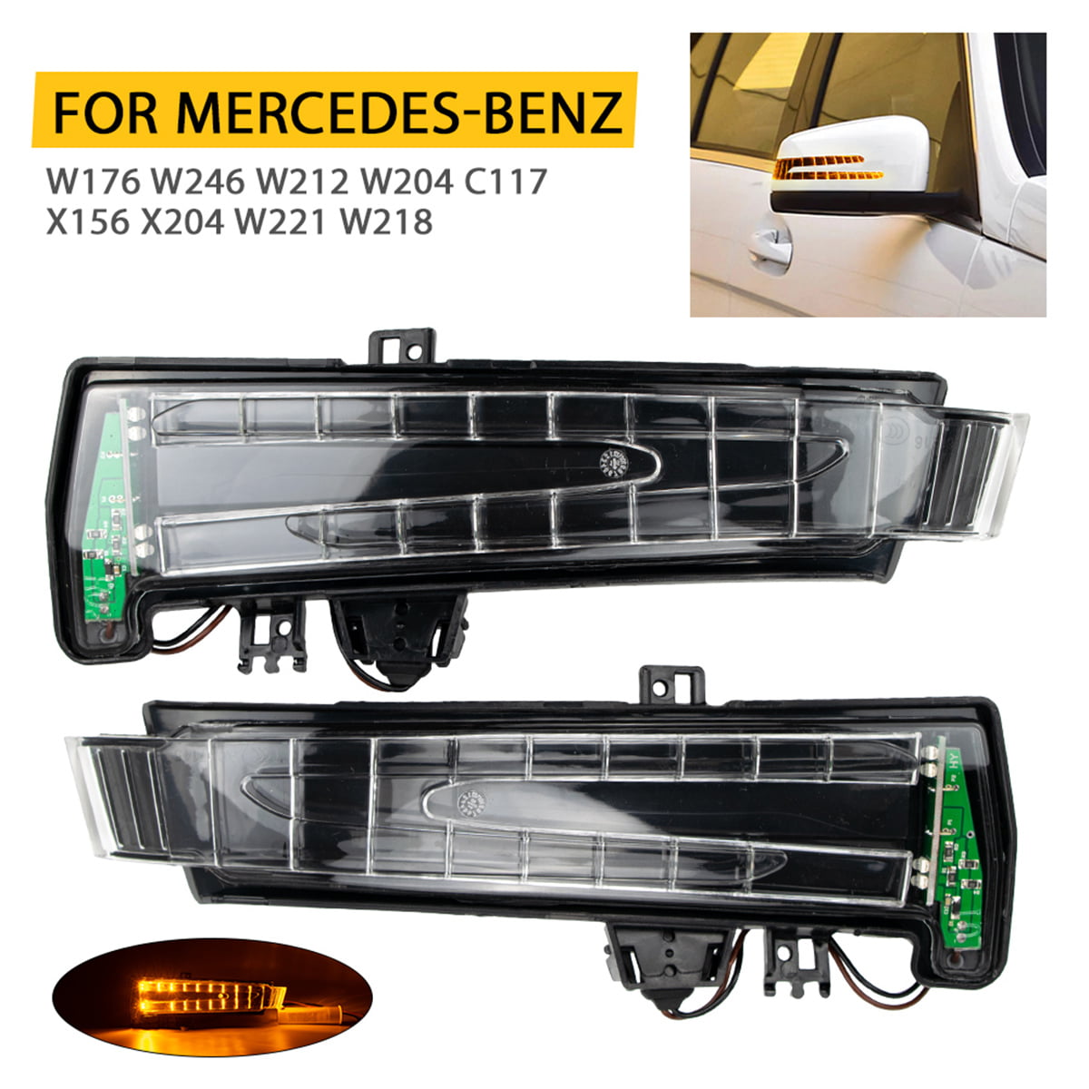 送料無料2023 ヤフオク! Mercedes Benz C204 W204 LED ポジション灯 LE... 