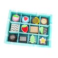 thumbnail image 1 of Postre para fiesta de té, juguete realista, postre, juguete artesanal de madera, juego de cocina con bandeja de almacenamiento, habitación infantil, 1 of 9
