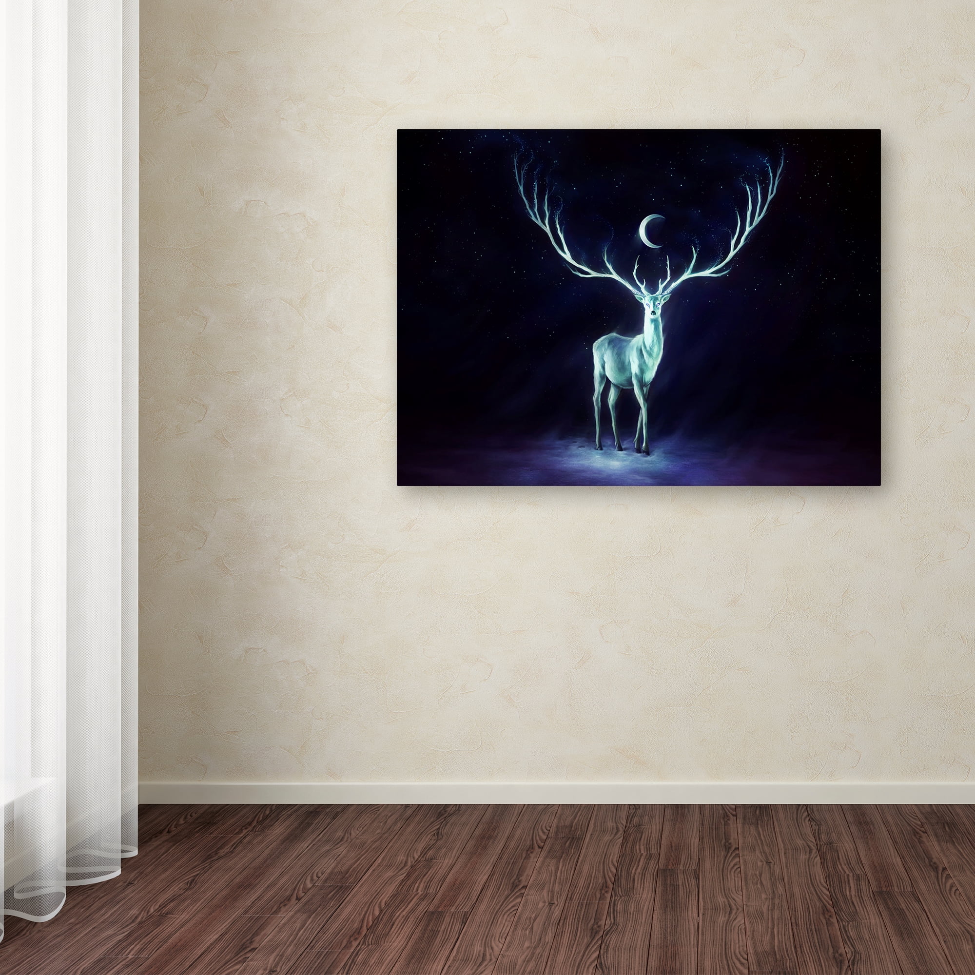 Trademark Fine Art 'Nightbringer' Canvas Art by JoJoesArt