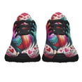 thumbnail image 5 of RooStr Valentine's Day Chicken Shoes Sneakers Black Size 7, 5 of 7